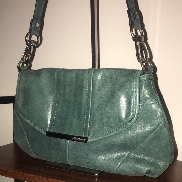 B.Makowski Green Crossbody Bag - Picture 7 of 16